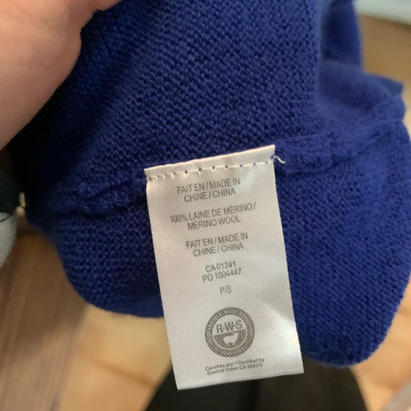 Simons 100% Merino Wool Blue Dress - Picture 5 of 6